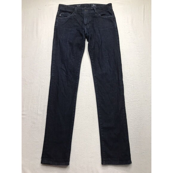 AG ADRIANO GOLDSCHMIED Tellis Jeans Men 30R (32x34) Dark Indigo Wash Modern Slim - Picture 1 of 16